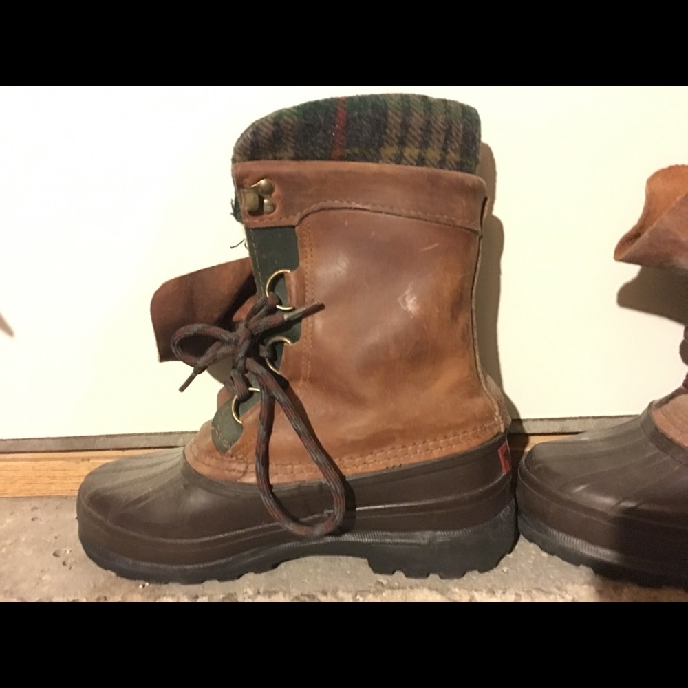 Sorel winter wool lined boots